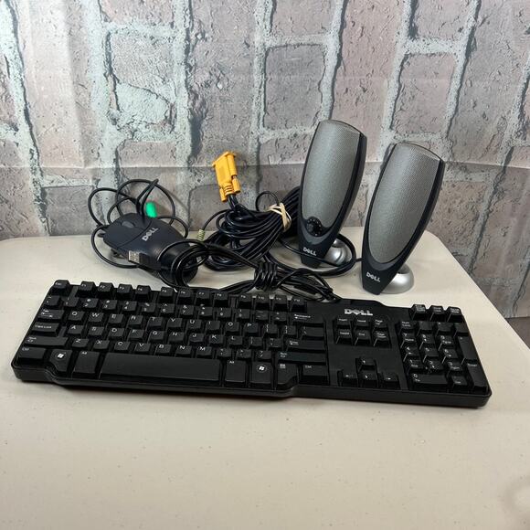 Dell Speakers Keyboard & Mouse Bundle